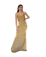 Carica l'immagine nel visualizzatore Galleria, ABITO CON DRAPPEGGIO POSTERIORE
