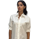 Carica l&#39;immagine nel visualizzatore Galleria, CAMICIA IN COTONE BIANCA
