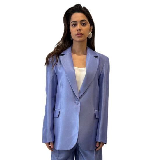 GIACCA MONOPETTO COLOR CIELO