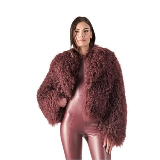 MONGOLIA CORTA BORDEAUX