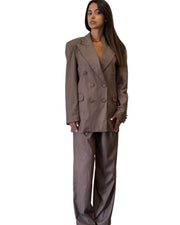 PANTALONE PALAZZO BEIGE