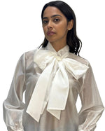 Carica l&#39;immagine nel visualizzatore Galleria, CAMICIA CON FIOCCO
