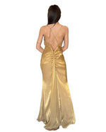 Carica l'immagine nel visualizzatore Galleria, ABITO CON DRAPPEGGIO POSTERIORE
