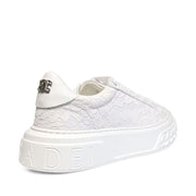 SNEAKER IN PELLE EFFETTO PIZZO