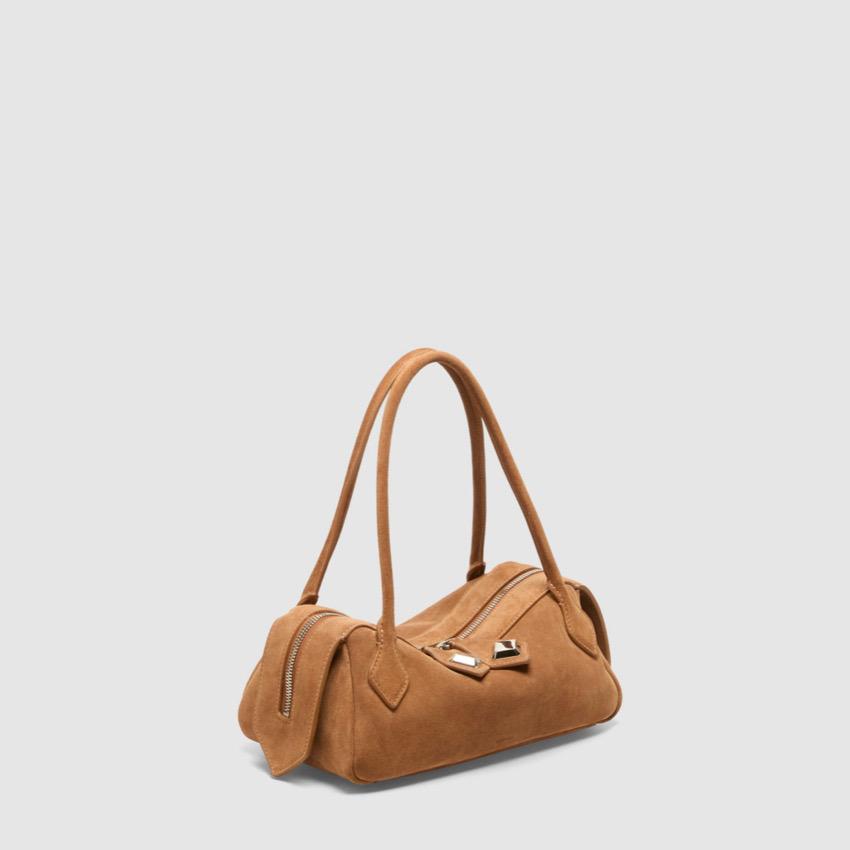 BORSA IN SUEDE CUOIO