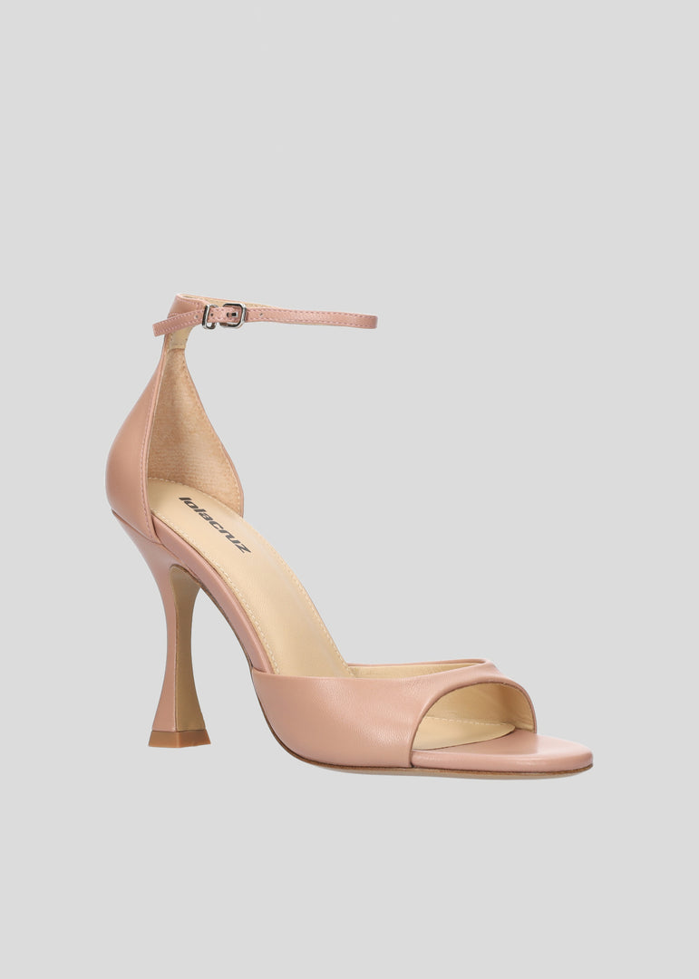SANDALO IN PELLE NUDE