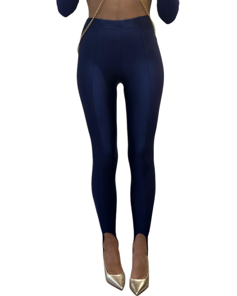 LEGGINS CAVALLERIZZA BLU