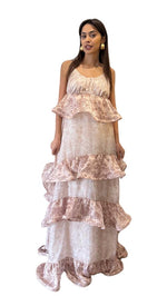 Carica l'immagine nel visualizzatore Galleria, ABITO LUNGO STAMPATO
