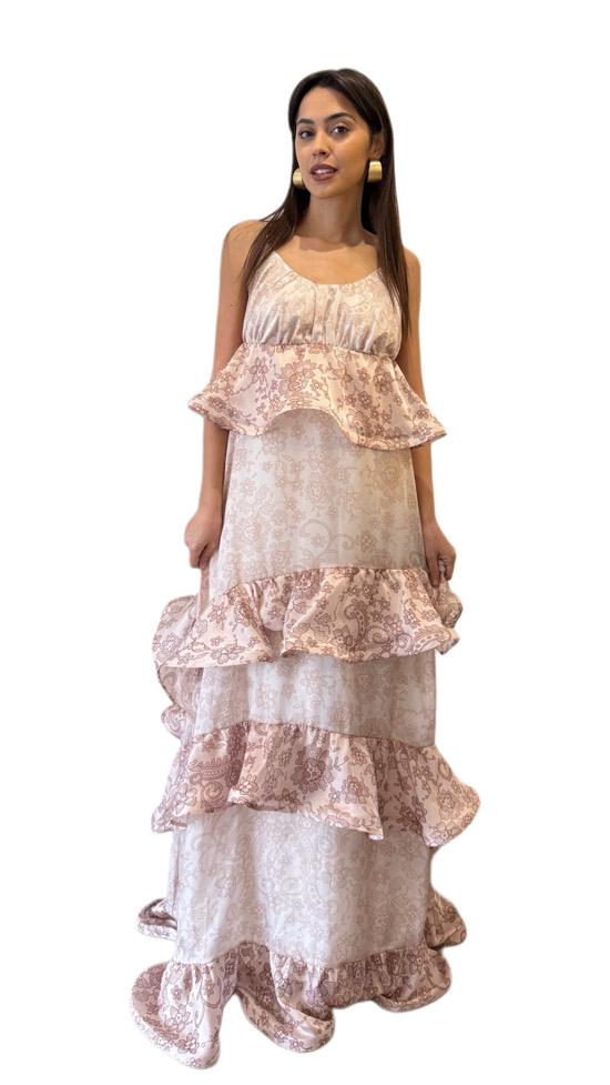 ABITO LUNGO STAMPATO